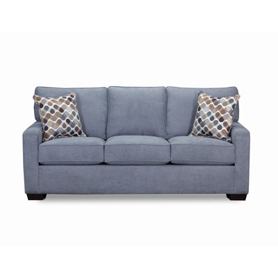 Janita Sleeper Sofa Bed Red Barrel Studio Upholstery Color Denim