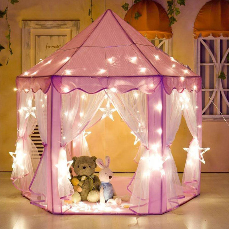 Skyfireea 55 1 X 55 1 Indoor Outdoor Polyester Pop Up Play Tent Wayfair