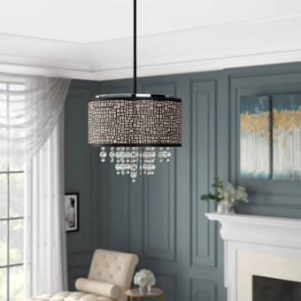 Latitude Run Arondello 4 Light Unique Statement Bowl Pendant Reviews Wayfair