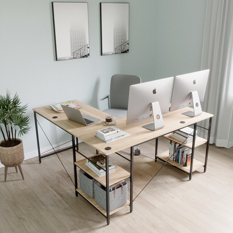 wayfair shaped desk