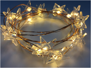 The Holiday Aisle Acrylic Stars 20 Warm Led Light Garland Wayfair Acrylic Stars 20 Warm Led Light Garland
