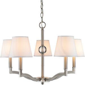 Bain 5-Light Shaded Chandelier