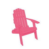 light pink adirondack chairs