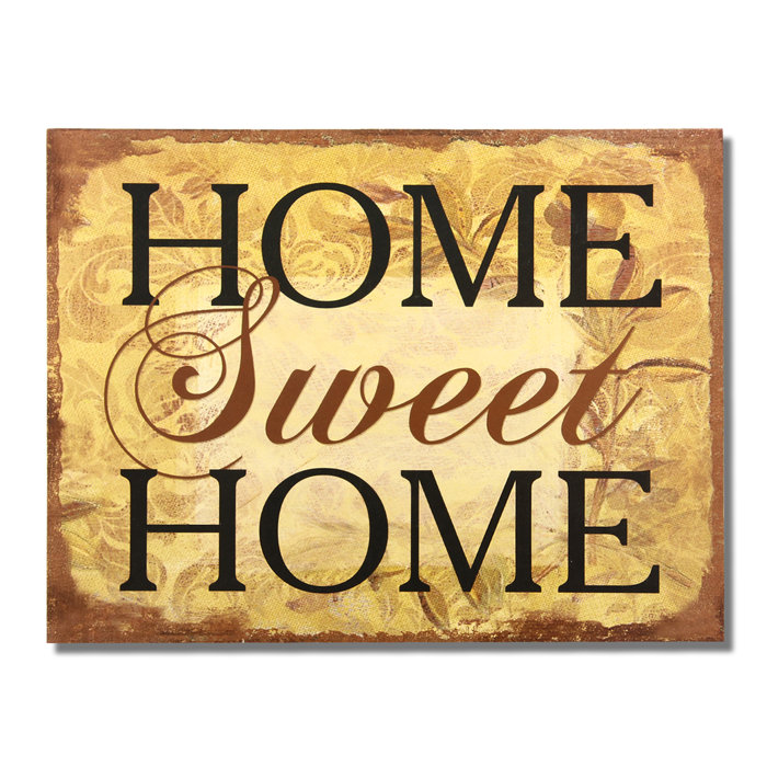 Fleur De Lis Living Home Sweet Home Wall Decor Reviews Wayfair