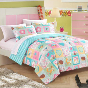 Enfield Bed in a Bag Toddler Comforter Set in Woodland Friends