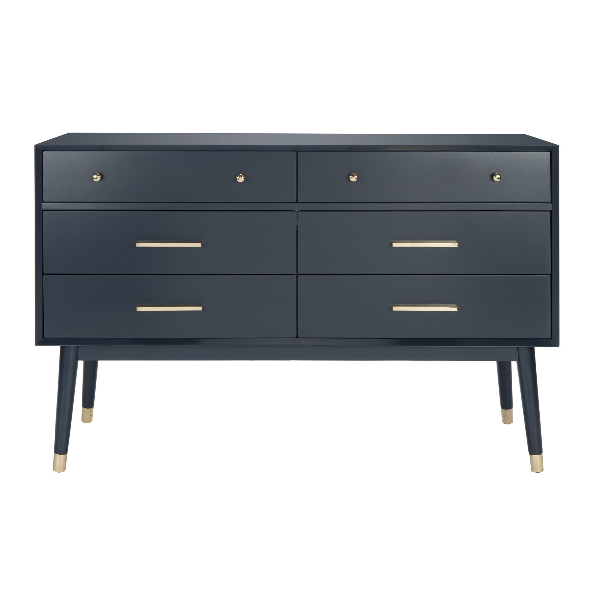 kendall 6 drawer double dresser