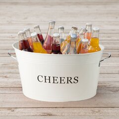 Prettyia Ice Bucket Beer Wine Bottle Cooler Chiller Home Bar with Handles 