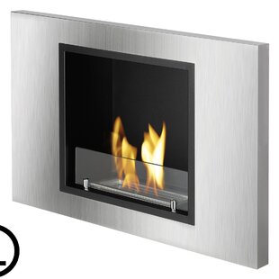 Ignis Lata Wall Mounted Ethanol Fireplace Wayfair