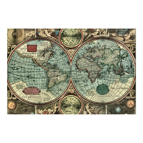 The Old World 2.9m x 4.32m Textured Matt Peel & Stick Wall Mural East Urban Home