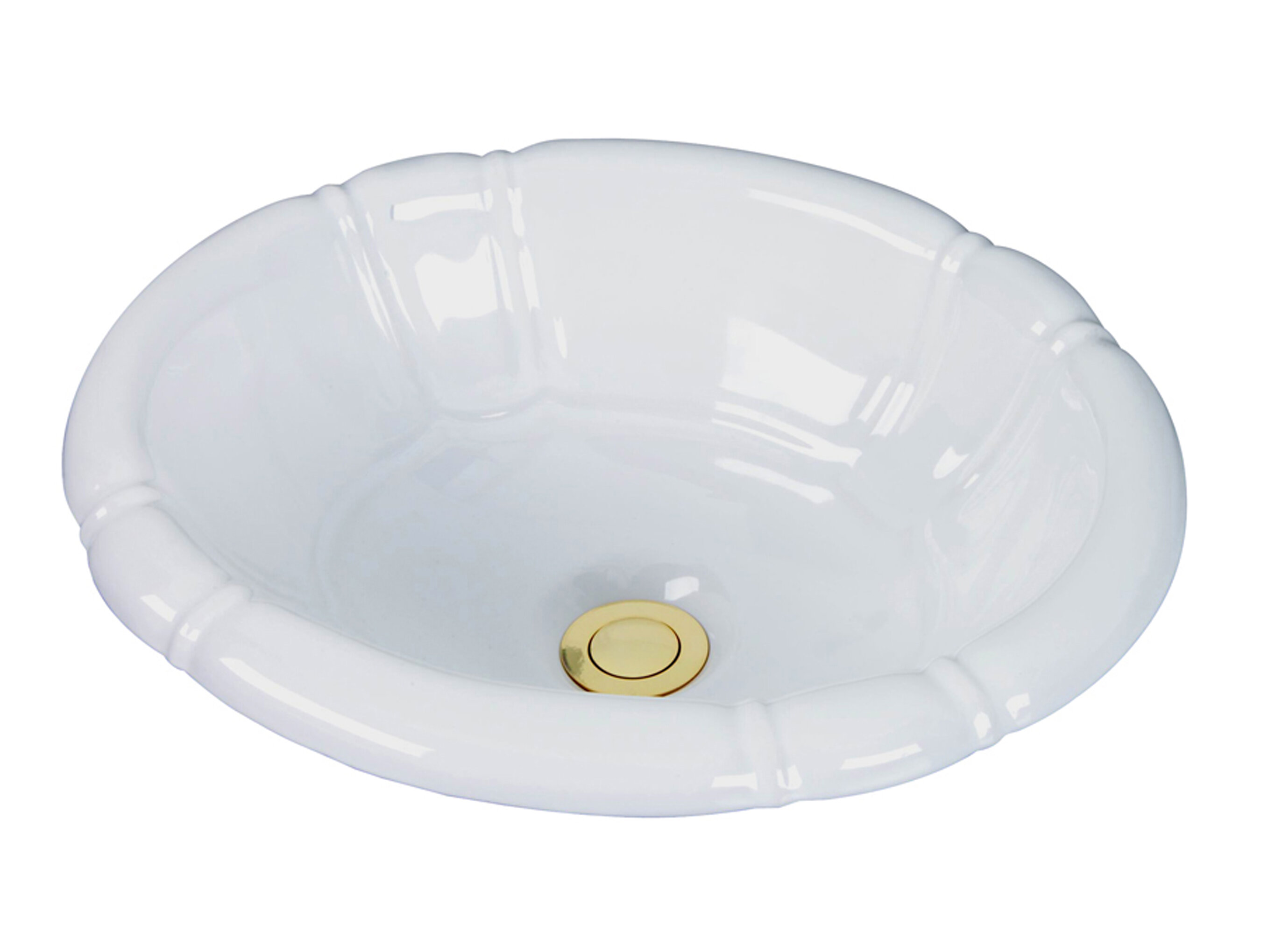 Barclay Sienna Vitreous China Oval Drop In Bathroom Sink Reviews Wayfair