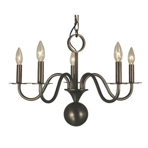 Jamestown 5-Light Candle-Style Chandelier