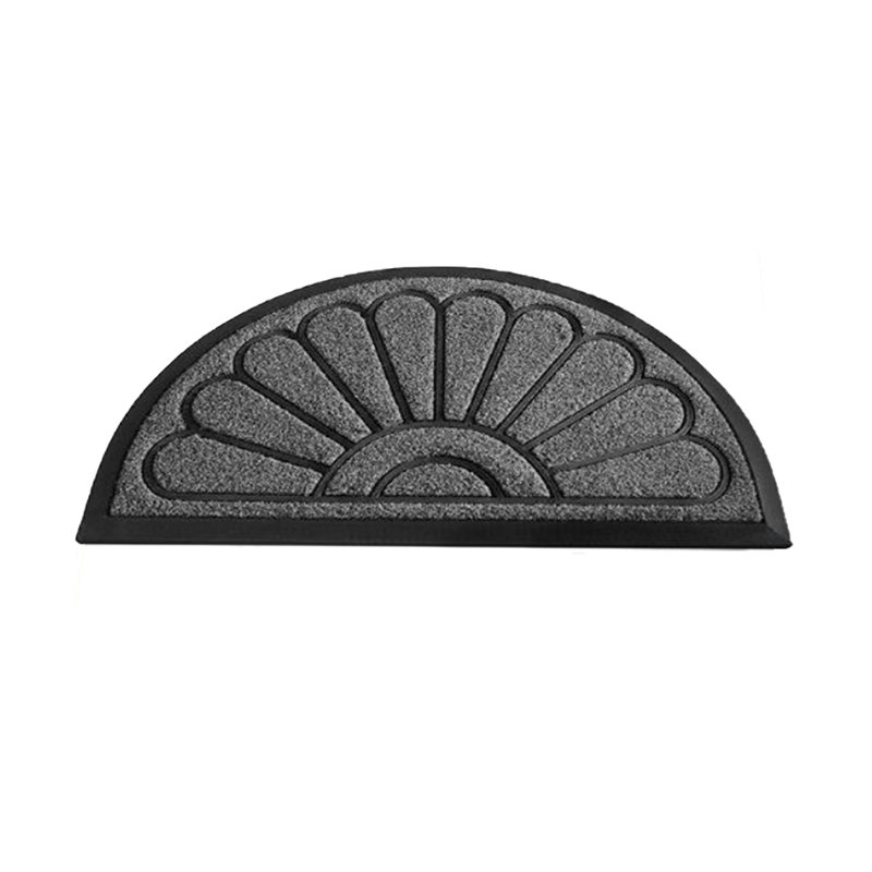 Superior Performance Natural Sunburst Half Round Coir 30 In X 18