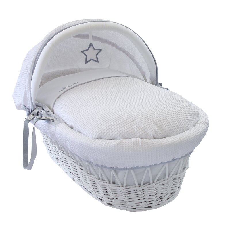 clair de lune moses basket bedding