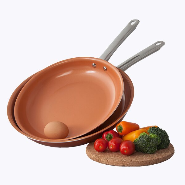 3 Copper-Core Non-Stick Frying Pan Set