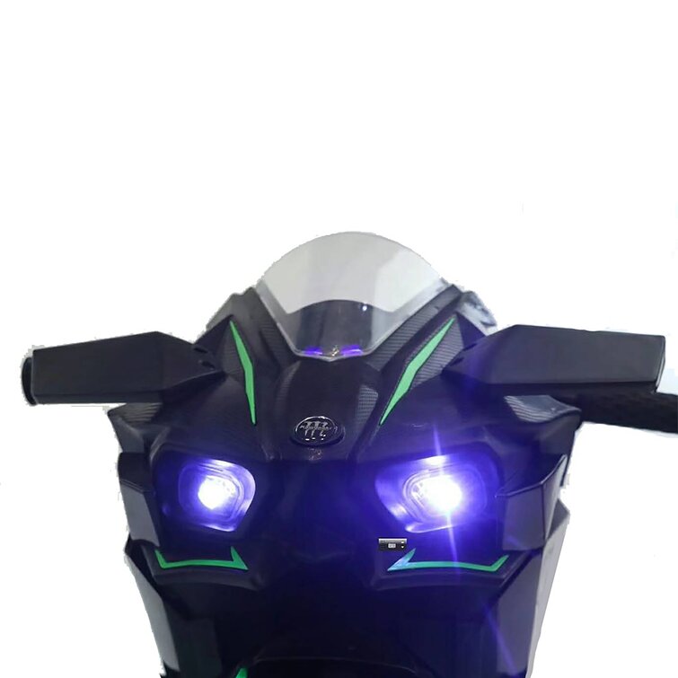 Details about   12V 7A Electric Children Riding On Electric Motorcycle Kid Gift W/Flashing Wheel