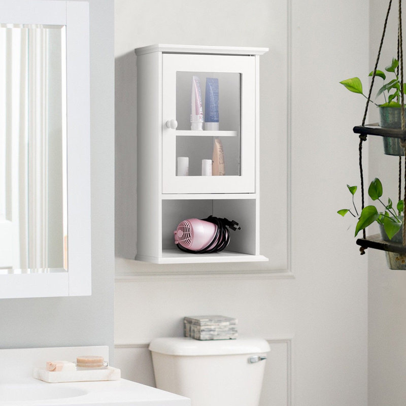 Red Barrel Studio Amyrah 14 W X 20 H X 7 D Wall Mounted Bathroom Cabinet Wayfair