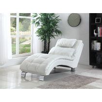 chaise lounge white