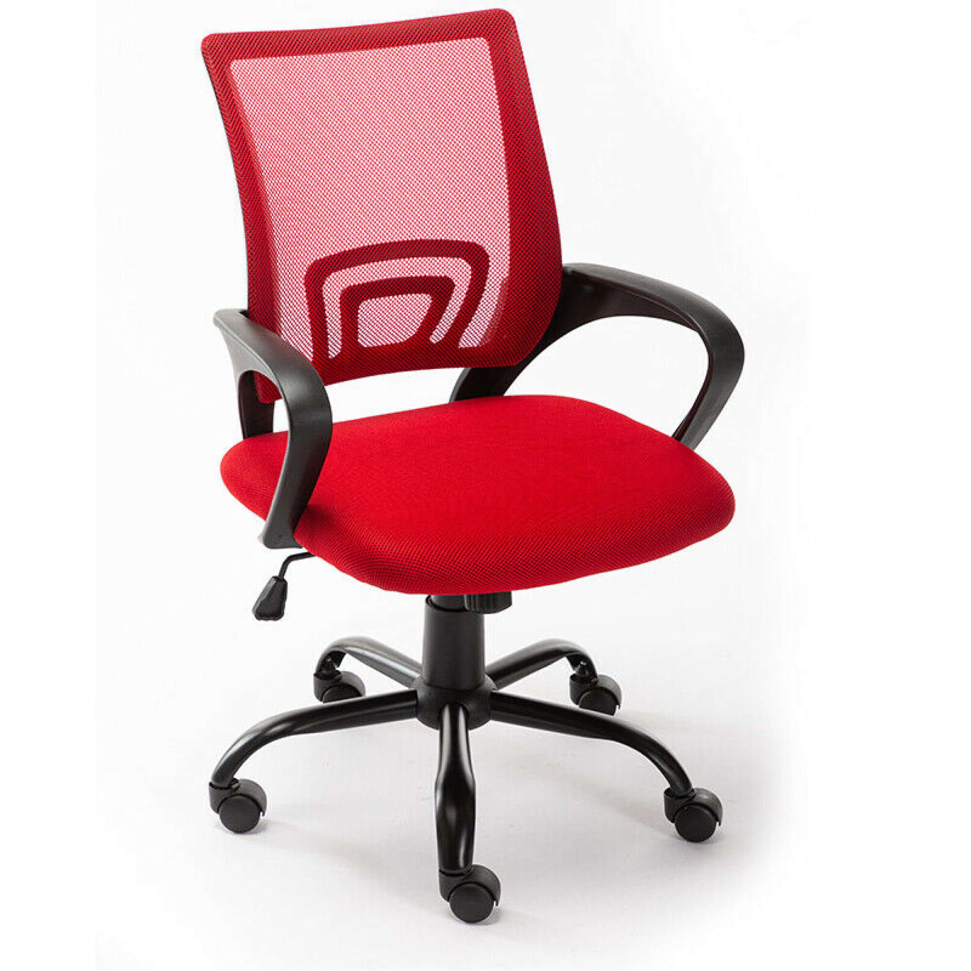 Details about   Mesh Task Desk Chair Breathable Swivel Modern Style Hooded Double Wheel Casters 