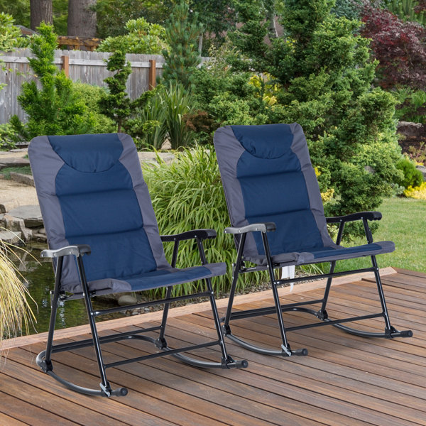 Outdoor Backyard Patio Garden Furniture Decor Glider Bench 2 Mesh Seat Double Black Swing Chair Deck Rocker Weather Resistant Fabric Durable Steel Backrest Lounger Comfort Relax Lightweight But Sturdy Talkingbread Co Il