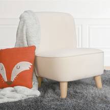 Karla Dubois Juni Ultra Comfort Kids Chair in Lavender Mist