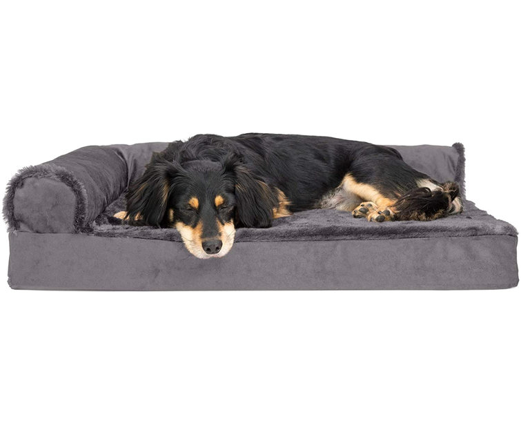 l shaped dog bed