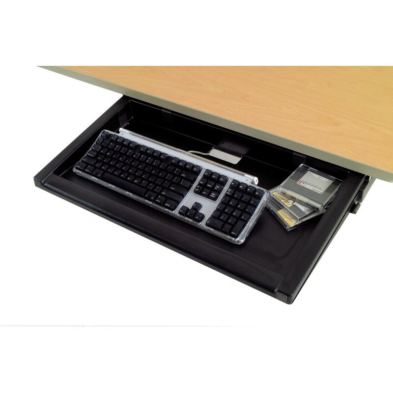 Populas 4 H X 25 W Desk Keyboard Tray Wayfair Ca