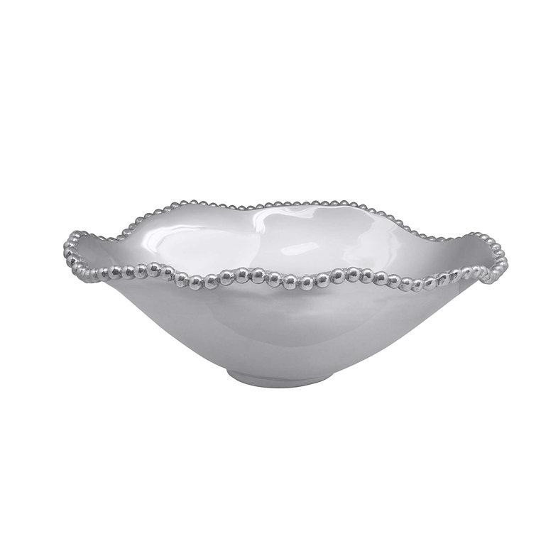 Mariposa Pearled Wavy Bowl Mariposa Pearled Wavy Bowl