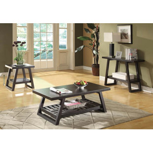 Tocco 3 Piece Coffee Table Set by Gracie Oaks Best Choices