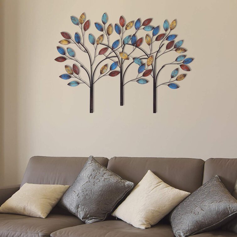 Ebern Designs Branches and Leaves 2 Wall Decor  Reviews | Wayfair