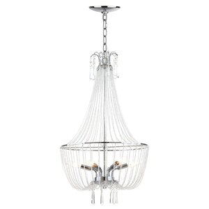 Claridge 4-Light Crystal Chandelier