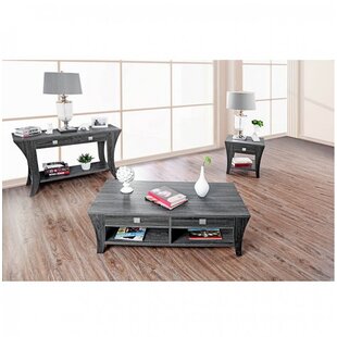 Leary 3 Piece Coffee Table Set by Brayden Studio®