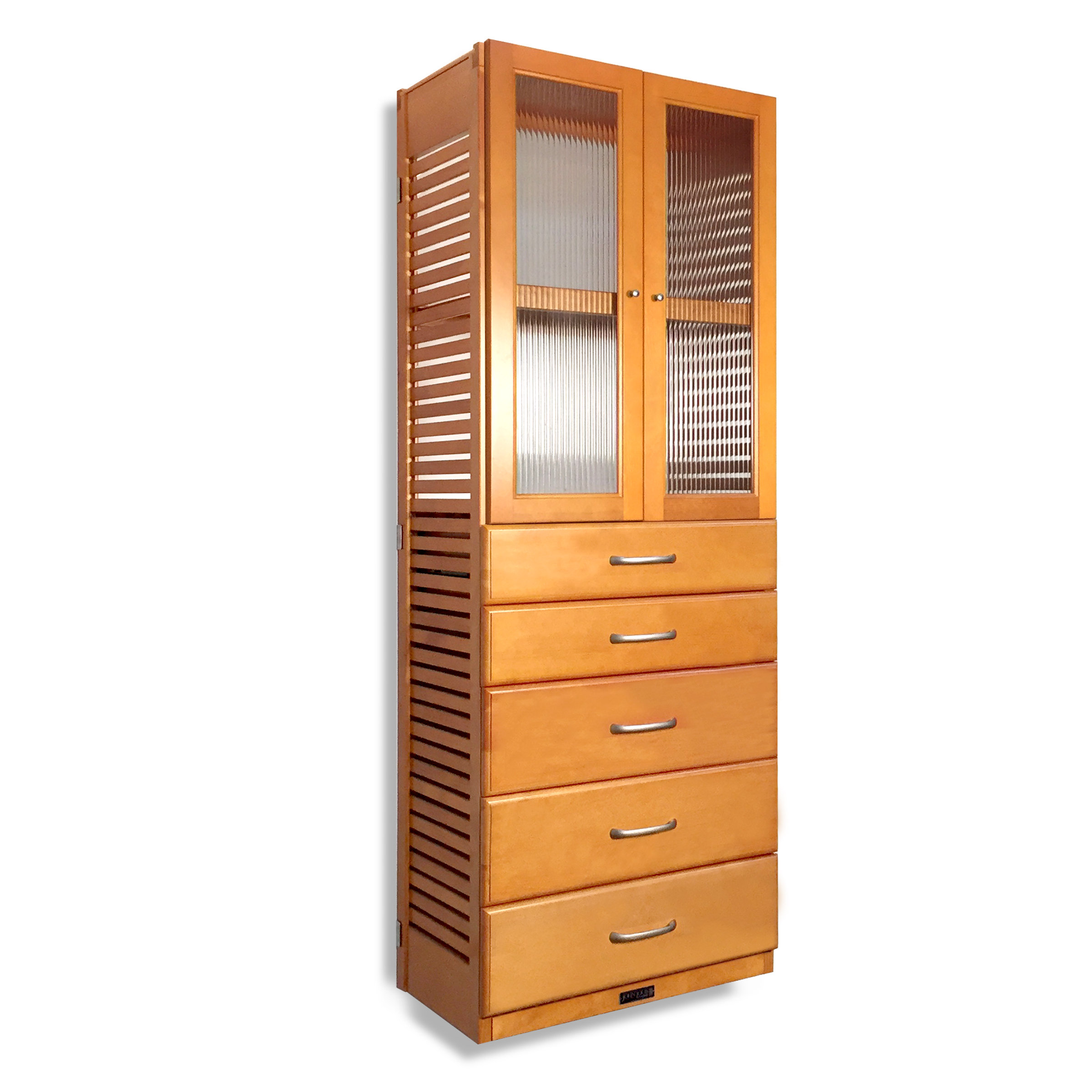 26 5 W Deep Solid Wood Deluxe Drawer Doors Storage Tower 26 5 W Deep Solid Wood Deluxe Drawer