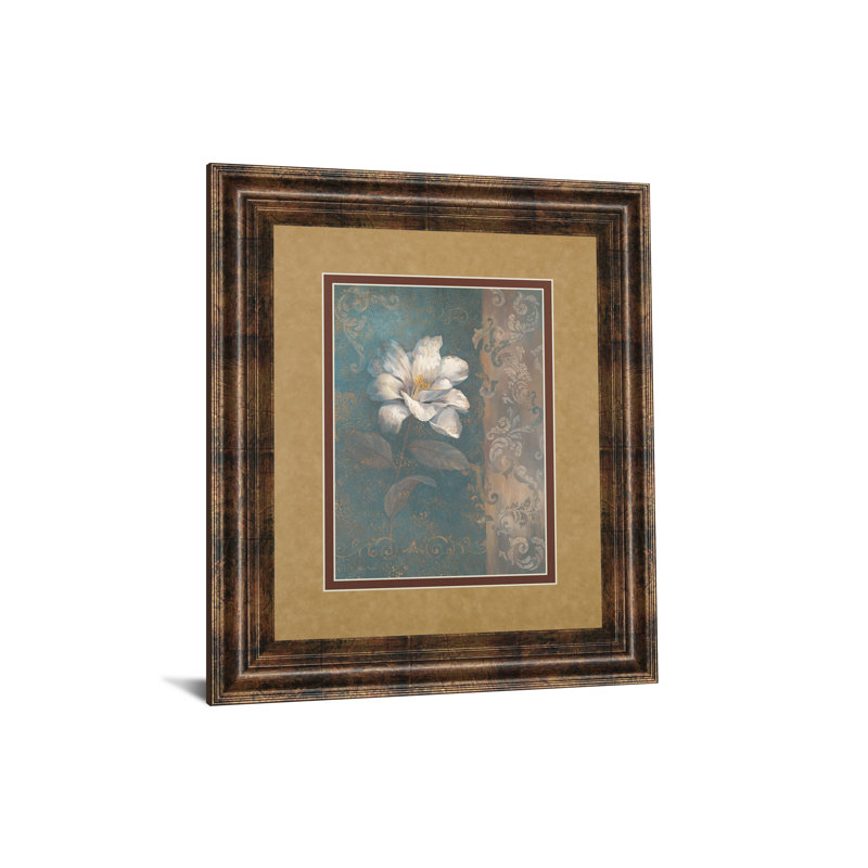 Classyartwholesalers Floral Trans I By Vivian Flasch Framed