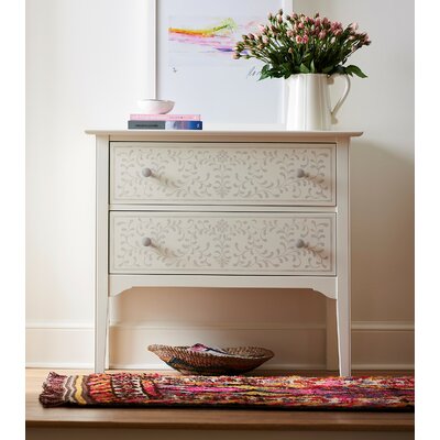 Younghouselove Stenciled 2 Drawer Chest