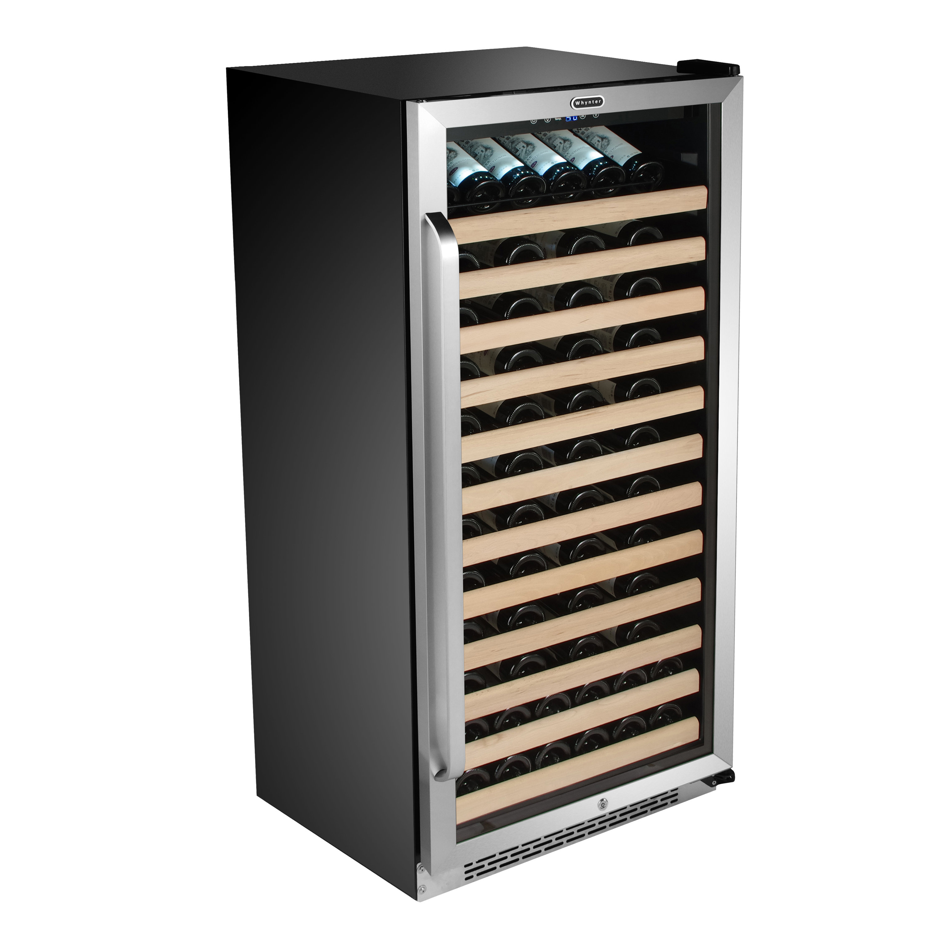 Whynter 100 Bottle Single Zone Freestanding Wine Refrigerator