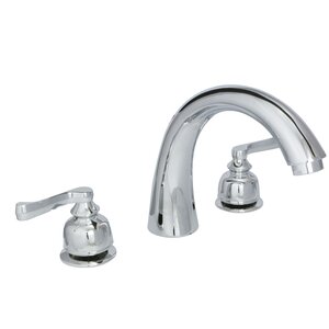 Sienna Double Handle Deck Mounted Roman Tub Faucet