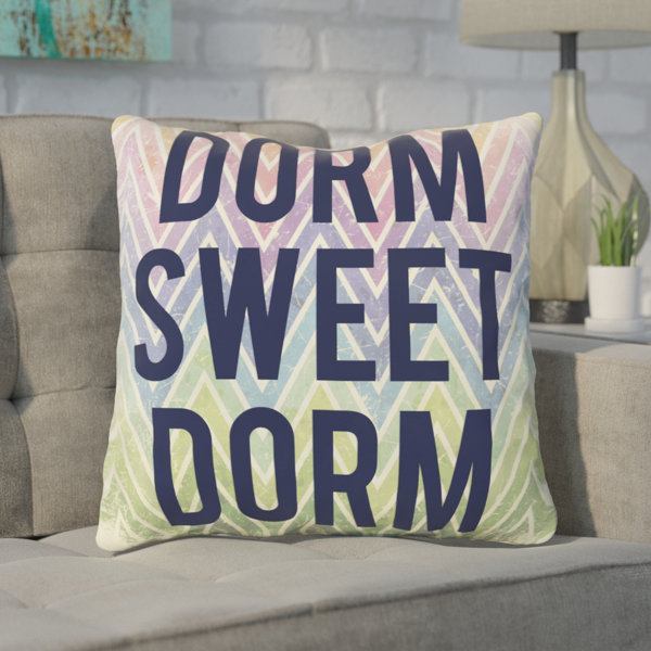 Dorm Sweet Dorm Pillow 2025