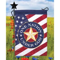 Details about   One Nation Under God House Flag Garden Flag 