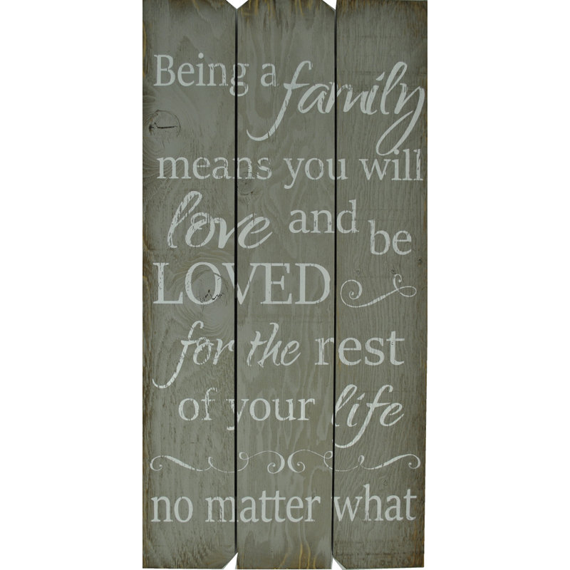 Boulder Innovations Rustic Signs Being A Family Wall Decor
