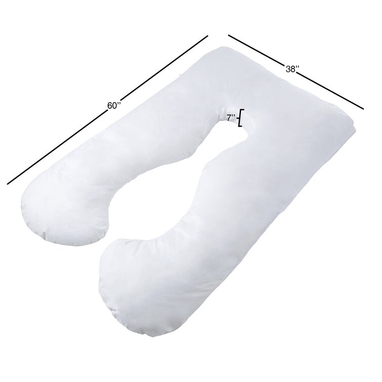 Full Body Maternity Pillow With Contoured U-Shape By Lavish Pregnancy Pillow
