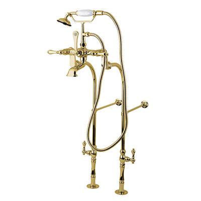 Kingston Brass Vintage Double Handle Freestanding Tub Filler