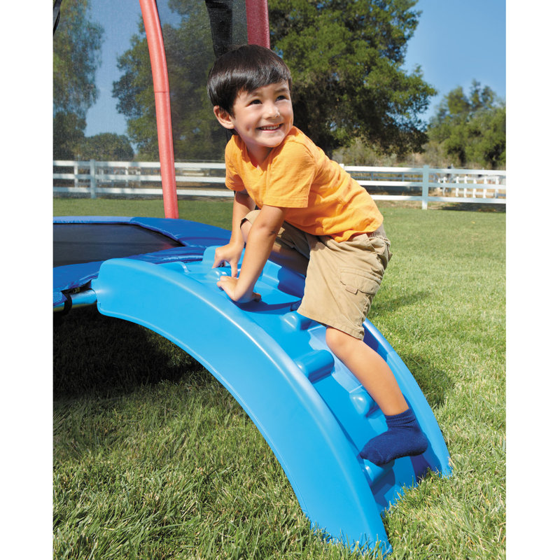 little tikes enclosed trampoline