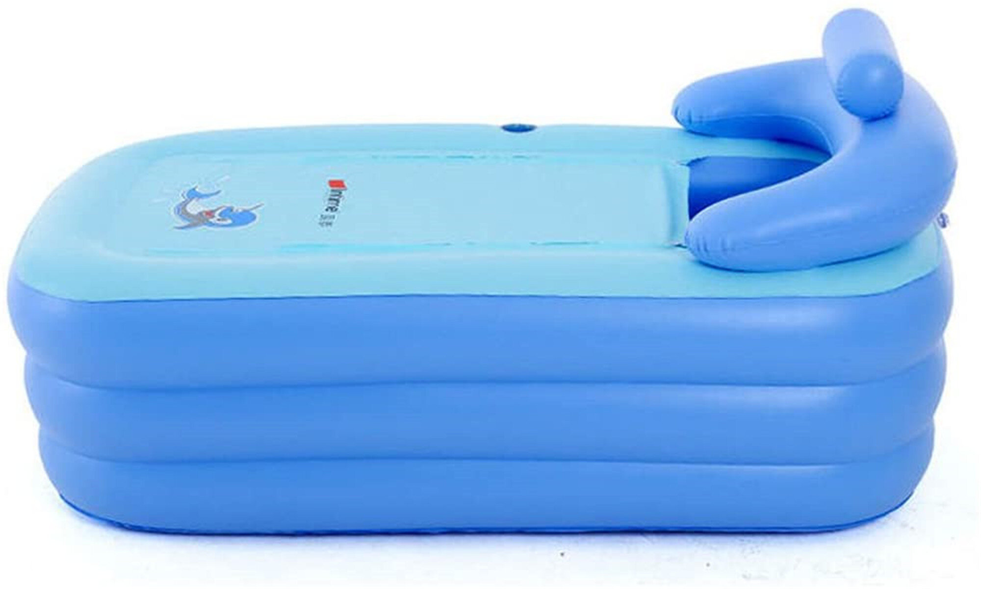Portable Blowup Adult Spa PVC Folding Bathtub Warm Inflatable Cushion  Bath Tub
