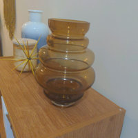 Atalissa Brown 9 25 Glass Table Vase Reviews Allmodern