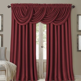 Single Curtain Panel Tiebacks Holdbacks Included Curtains