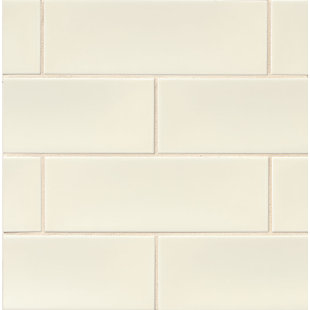 Cream Subway Tile Wayfair Leila 4 X 12 Ceramic Subway Tile In Cream
