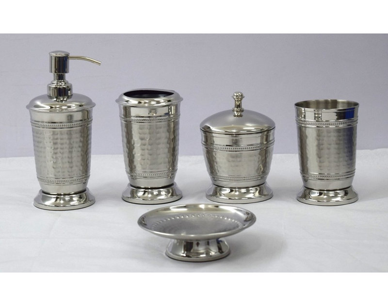 Charlton Home Raminez 5 Piece Bathroom Accessory Set Reviews Wayfair