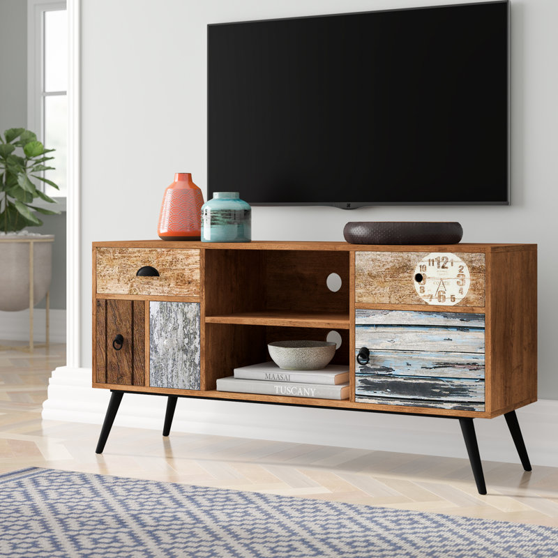 Home Furniture Diy Vintage Tv Stand Scandinavian Modern Furniture Retro Storage Cabinet Wooden Unit Silverless Co Uk