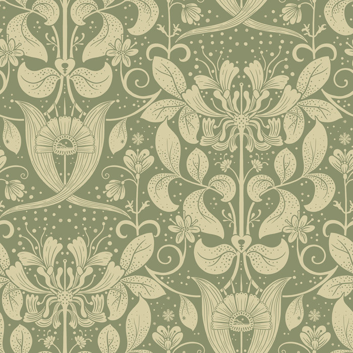 A-Street Prints Ingrid Floral Wallpaper Roll | Perigold