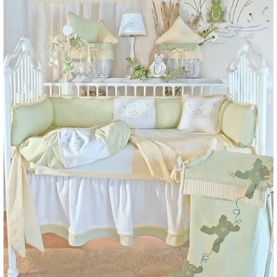 Froggy 4 Piece Crib Bedding Set Brandee Danielle Color Yellow